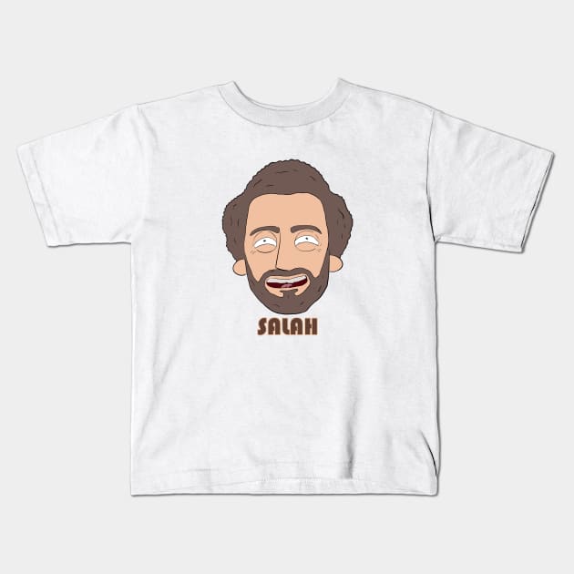 Moh Salah Kids T-Shirt by awanndus